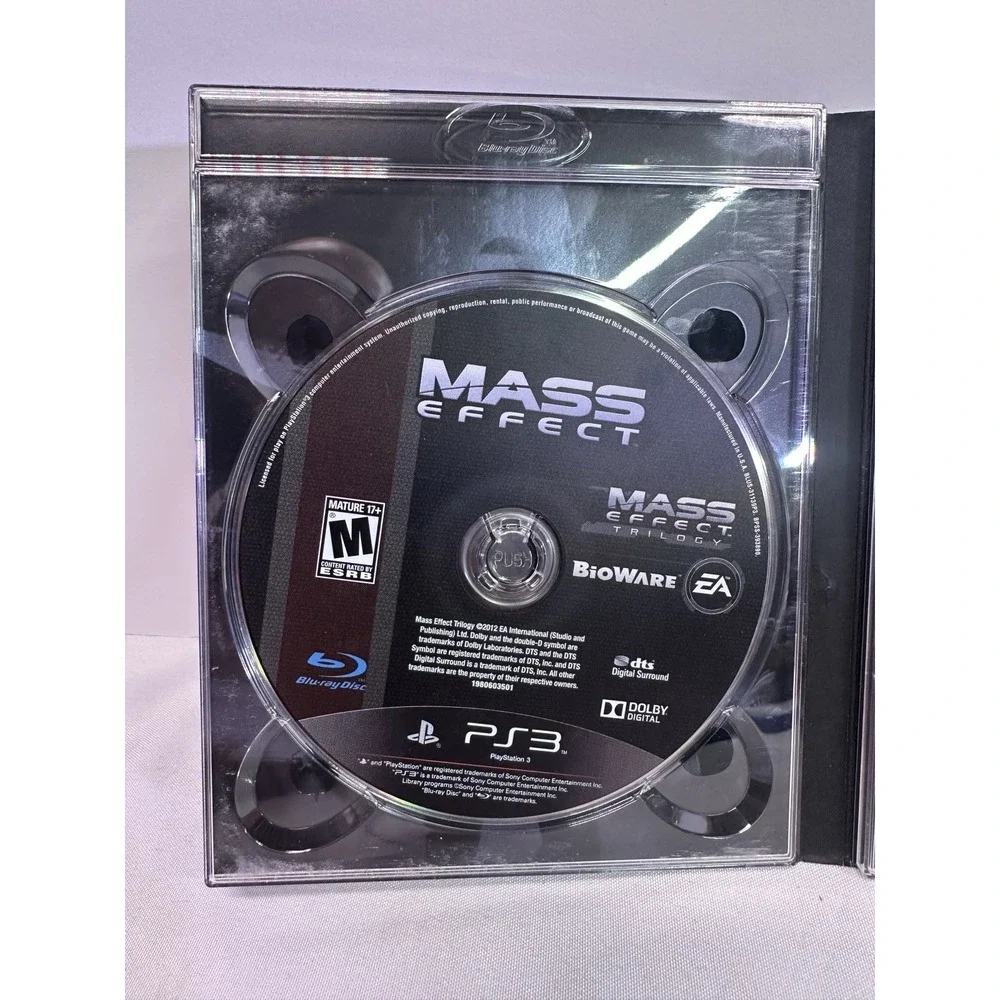 Mass Effect Trilogy (Sony PlayStation 3, 2012)